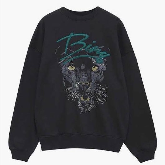 Anine Bing Tops - Anine Bing Panther Kenny Sweatshirt